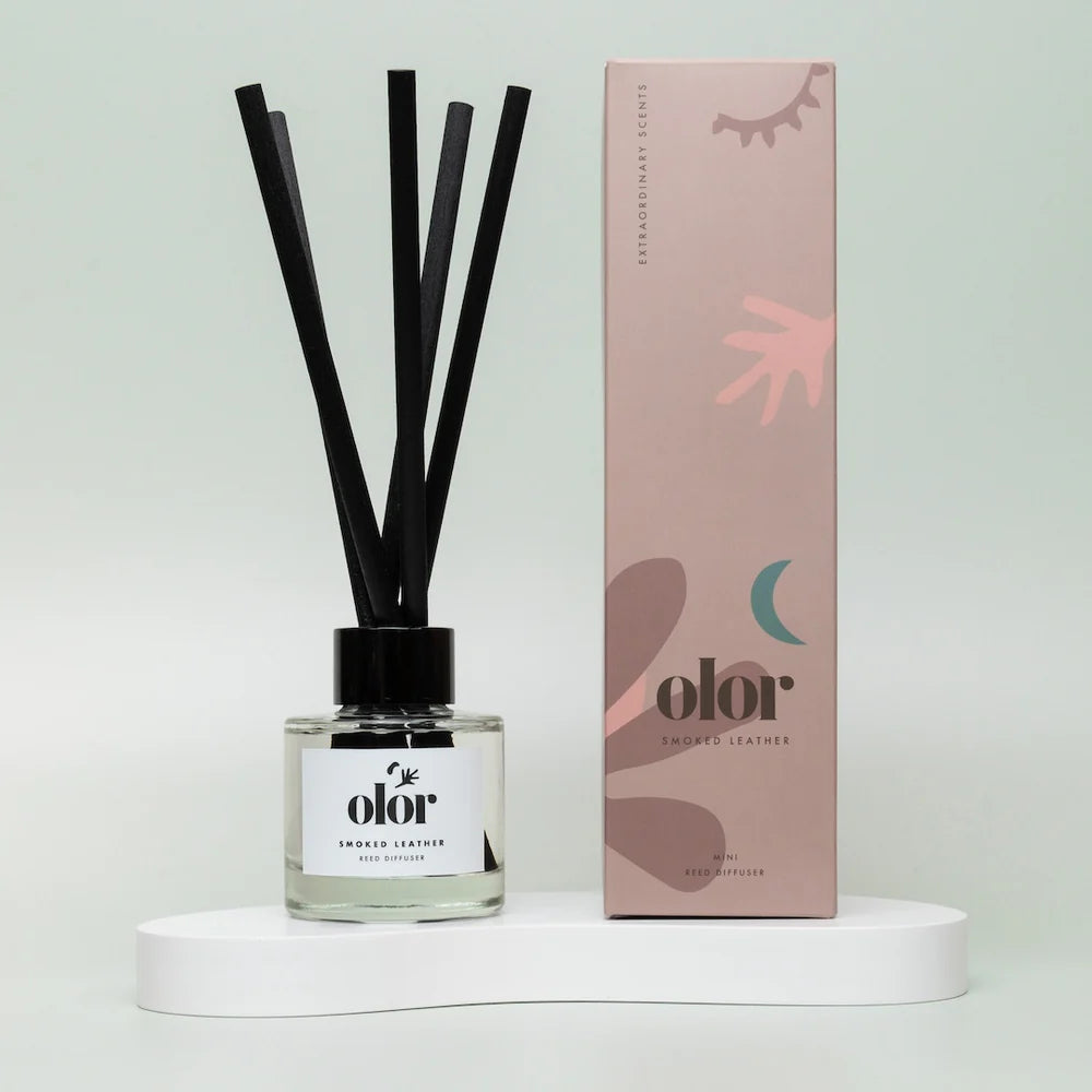 OLOR/ スモークレザー ディフューザー ミニ50ml