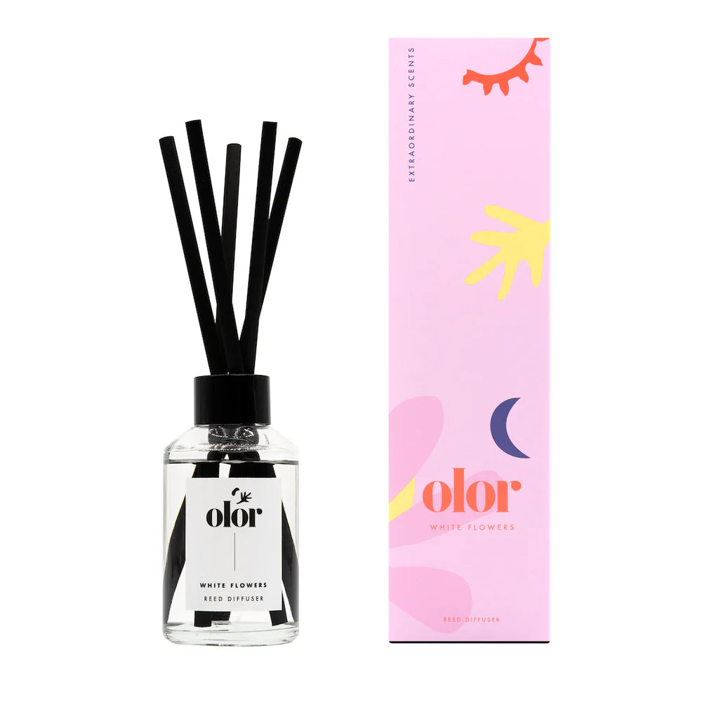 OLOR/ ホワイトフラワー ディフューザー