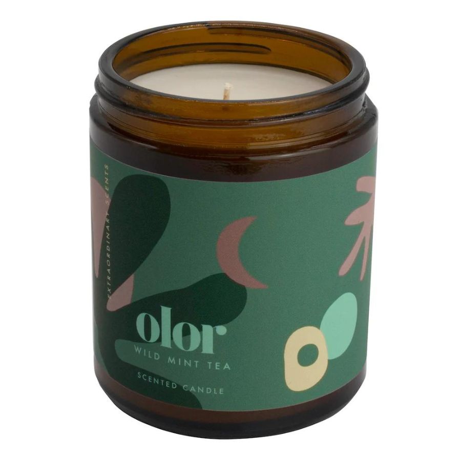 OLOR/ ワイルドミントティー ジャーキャンドル