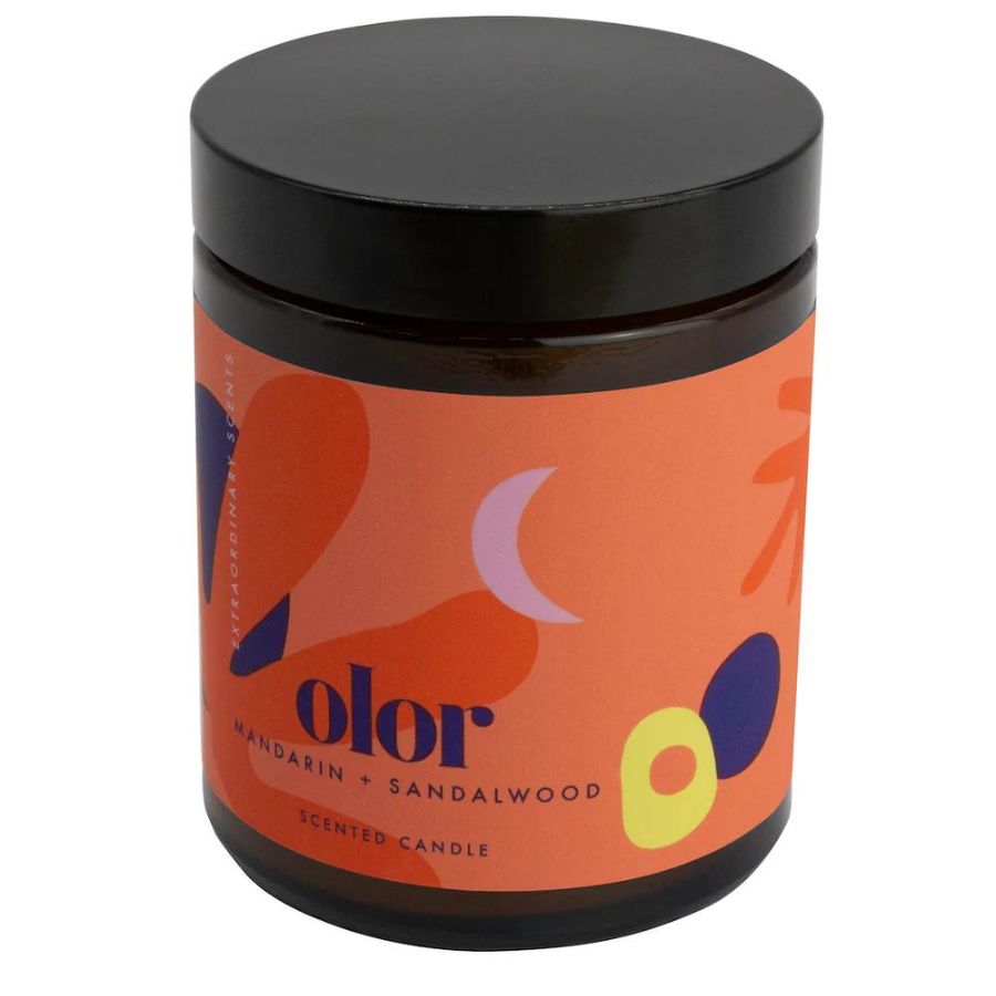 OLOR/ マンデリン+サンダルウッド ジャーキャンドル
