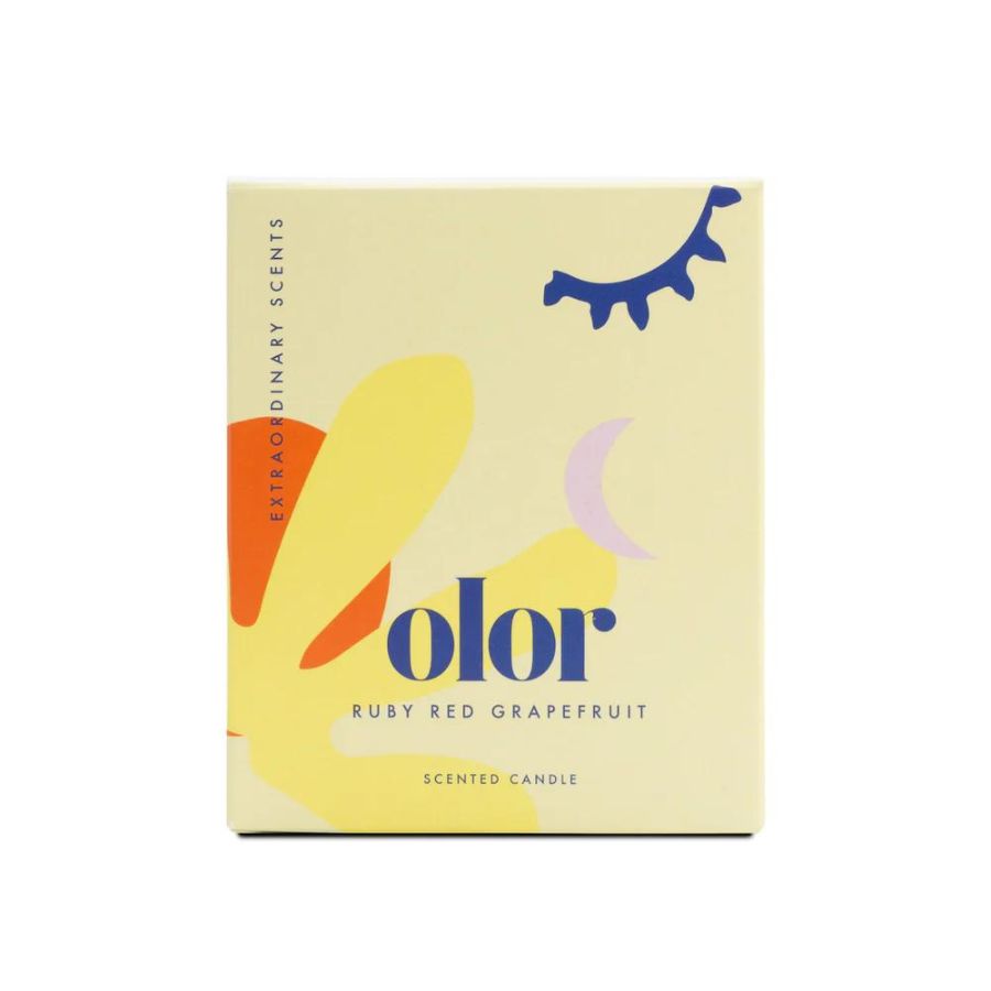 OLOR/ ルビーレッドグレープフルーツ クラシックキャンドル