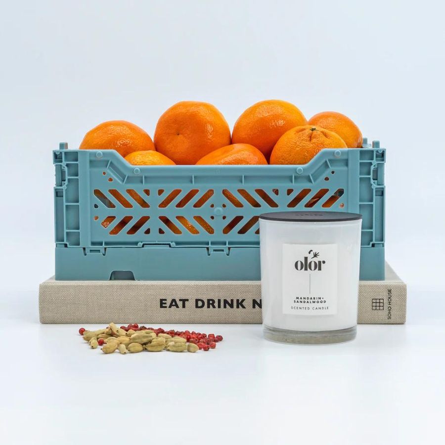 OLOR/ マンデリン+サンダルウッド クラシックキャンドル