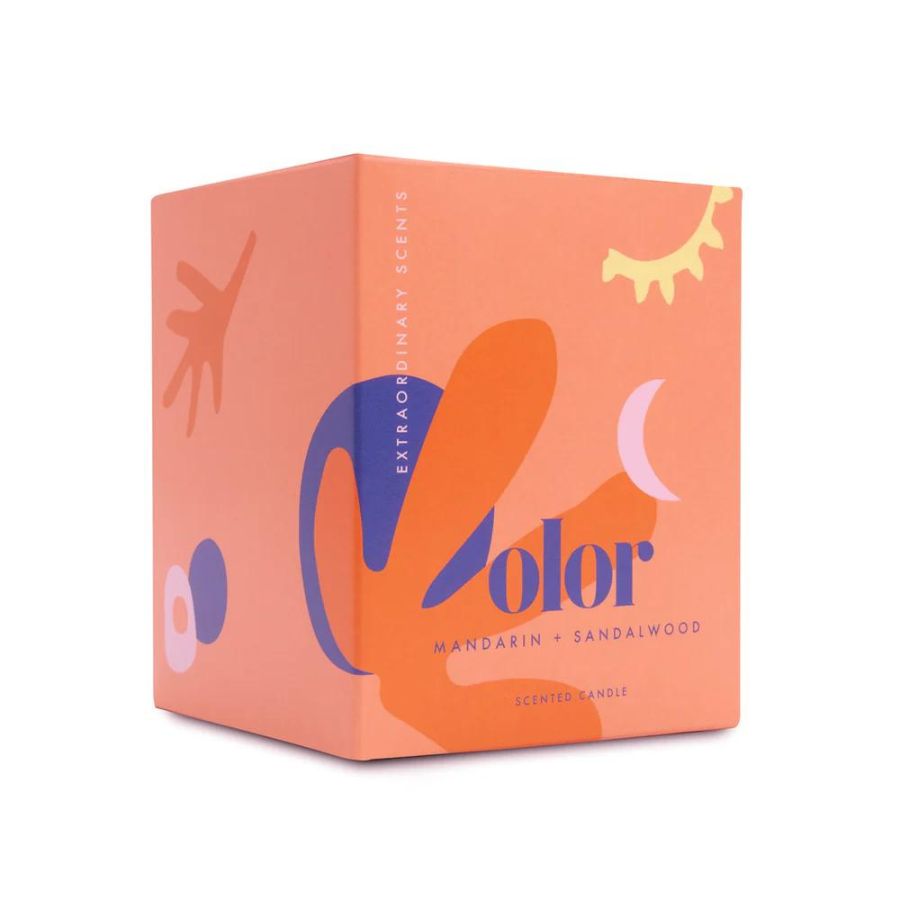 OLOR/ マンデリン+サンダルウッド クラシックキャンドル