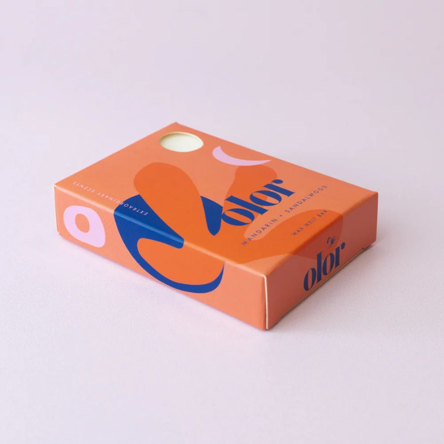 OLOR/ マンデリン+サンダルウッド WAX MELT BAR