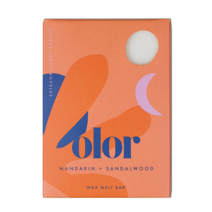 OLOR/ マンデリン+サンダルウッド WAX MELT BAR