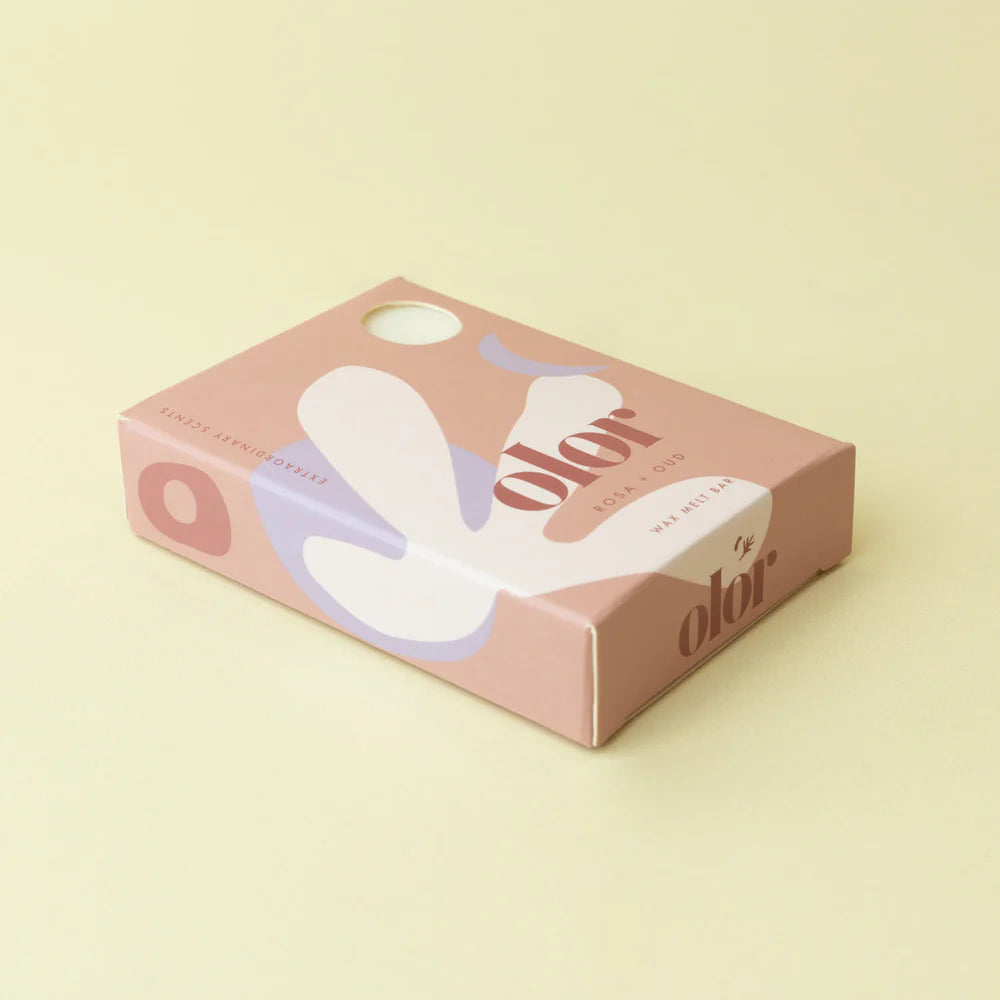 OLOR/  ローズ＋ウード（香木） WAX MELT BAR