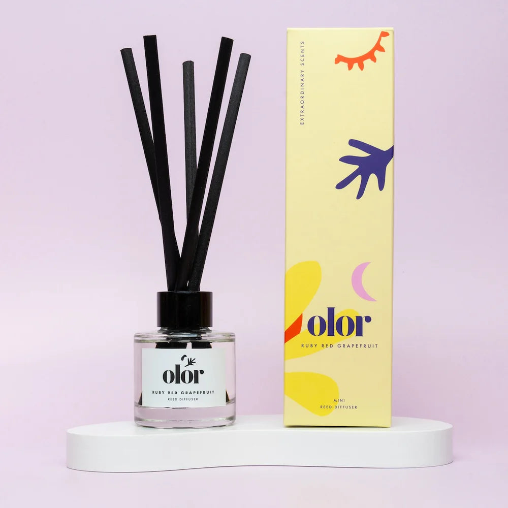 OLOR/  ルビーレッドグレープフルーツ ディフューザー ミニ50ml