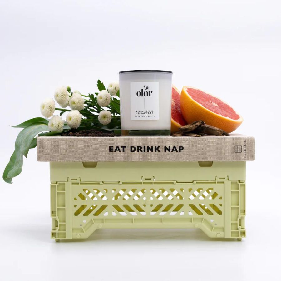 OLOR/  ブラックペッパー+シダーウッド クラシックキャンドル