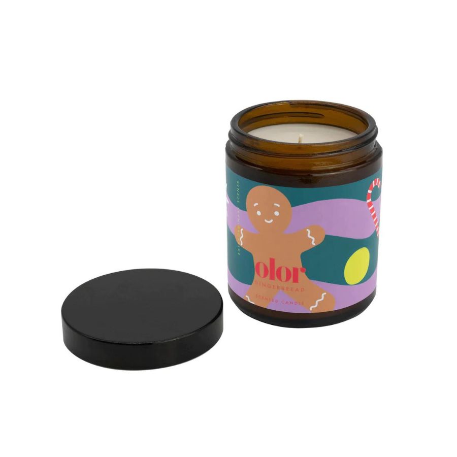 OLOR/  Gingerbread Jar Candle