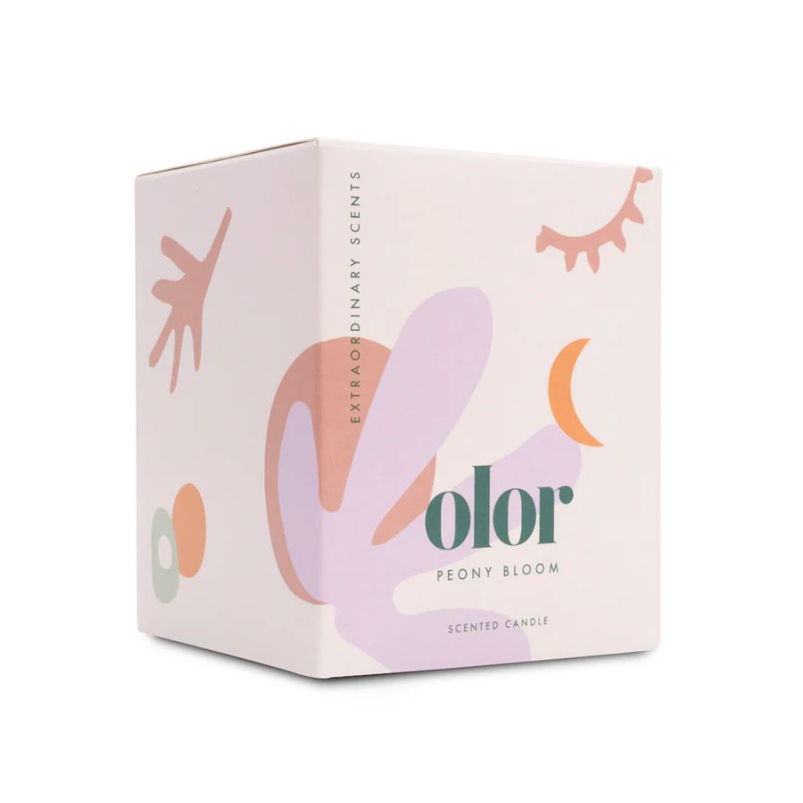 OLOR/ ピオニーブルーム クラシックキャンドル