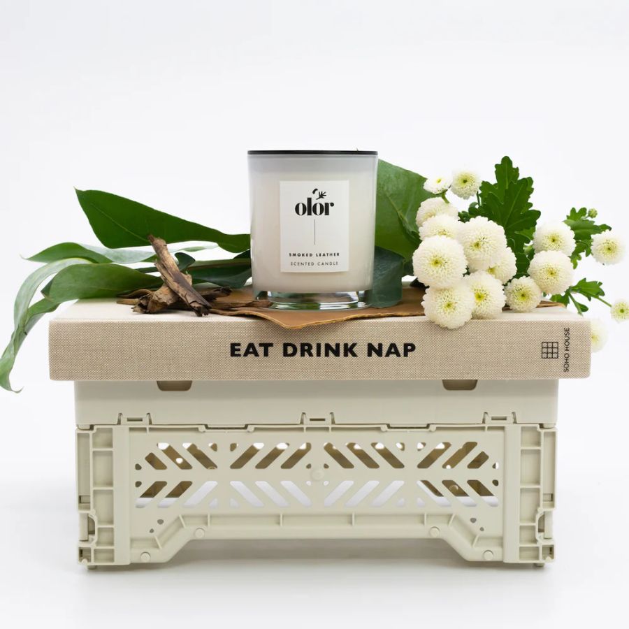 OLOR/ スモークレザー クラシックキャンドル