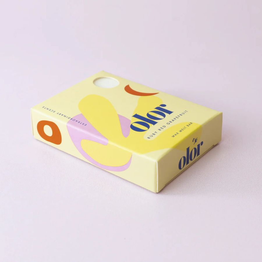 OLOR/  ルビーレッドグレープフルーツ WAX MELT BAR