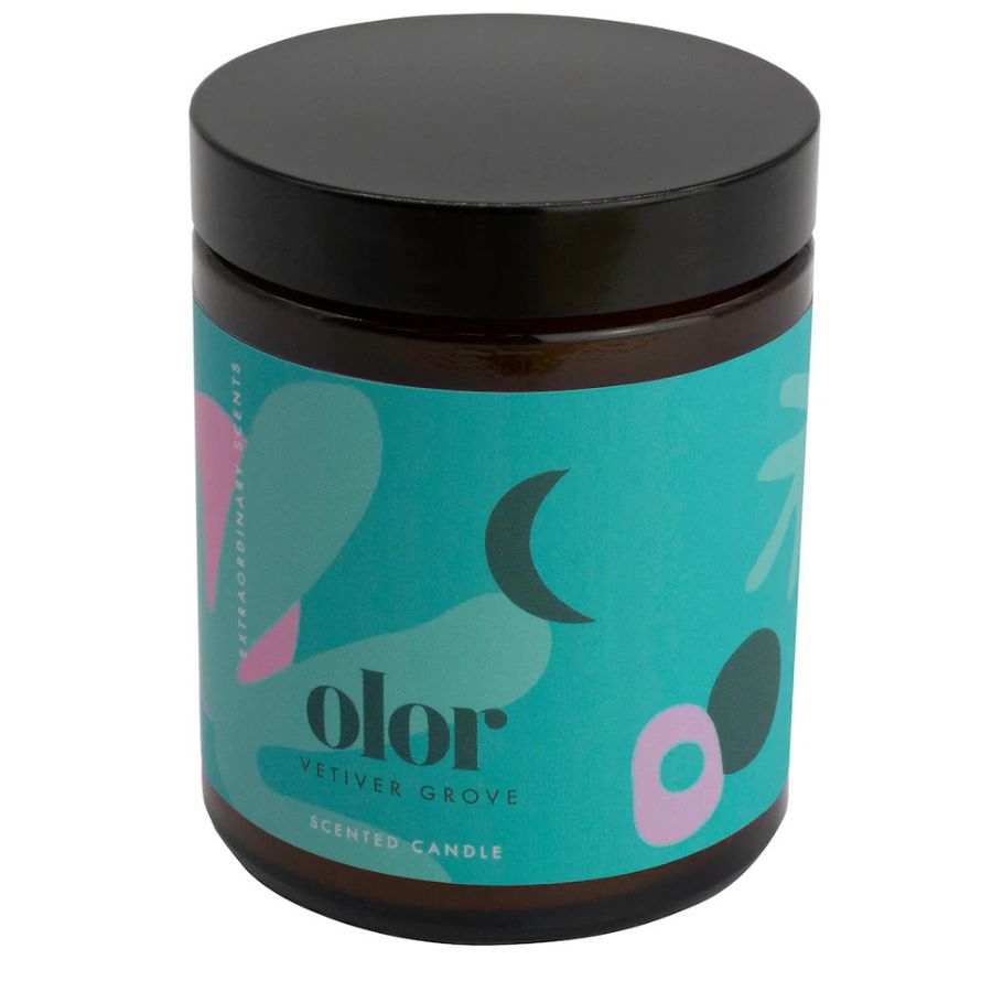 OLOR/  ベチバーグローヴ ジャーキャンドル